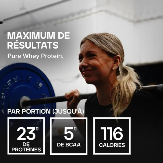 Pure Whey Protéine en Poudre, Vanille, 5kg Vanille 166 Portions (Pack of 1)