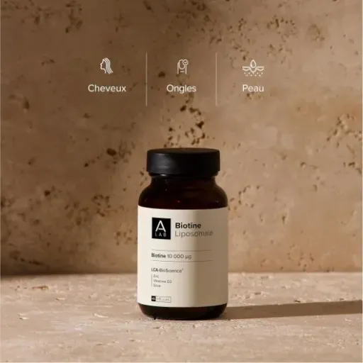 Test A-LAB Biotine Liposomale 10 000 µg : une cure costaude pour les cheveux, mais à prendre avec du recul