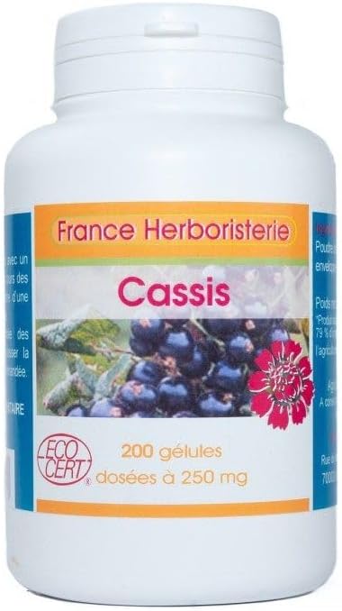GELULES Cassis Feuille - dosées à 250 MG
