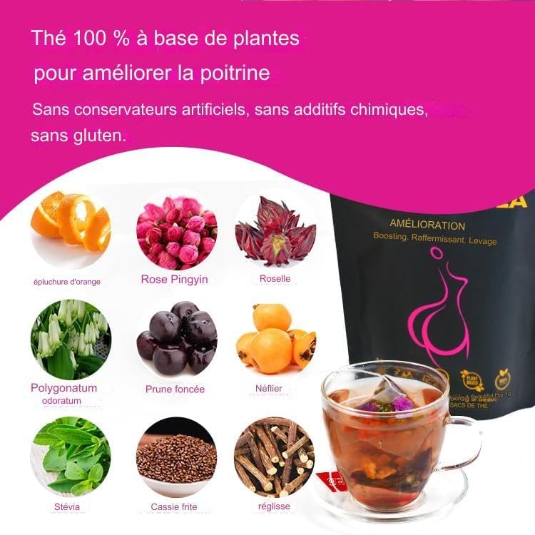 Tisane pour agrandir les fesses des femmes, renforcer les hanches et Grossir les fesses et les raffermir.