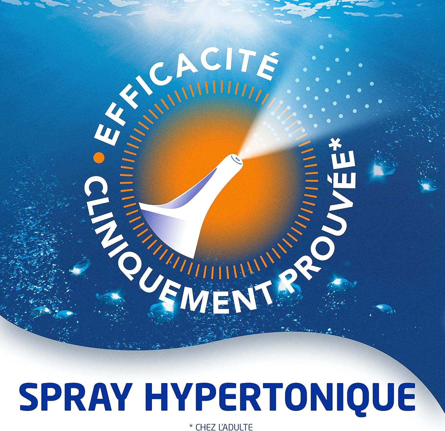 Spray Hypertonique - Spray nasal 100% eau de mer - Dispositif médical - Nez Bouché - Décongestionne et réduit l'intensité du Rhume – à partir de 2 ans - Format 135 mL - Sans conservateur 135 ml (Lot de 1)