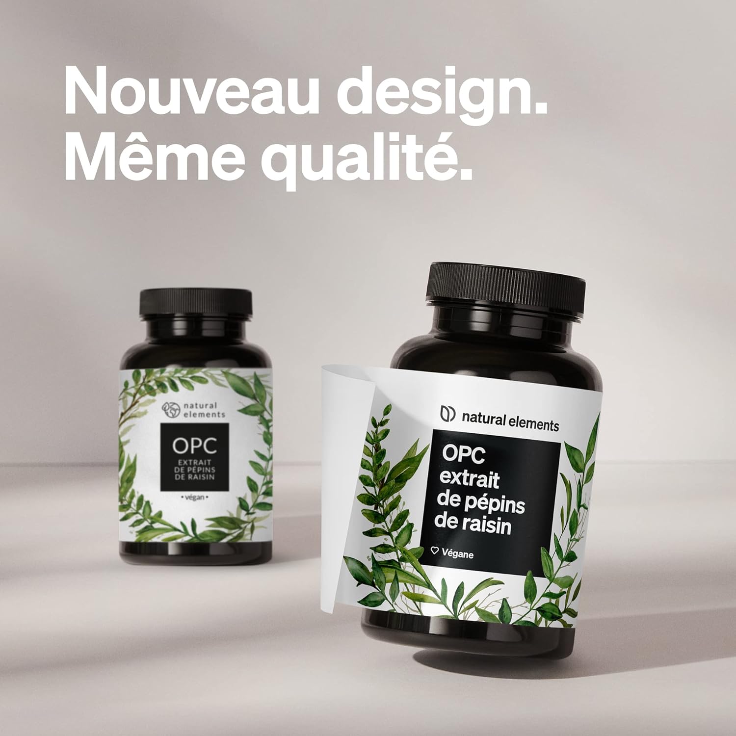 OPC extrait de pépins de raisin – 240 gélules hautement dosées pour 8 mois – OPC testé en laboratoire issu de raisins français – végane, fabriqué en Allemagne