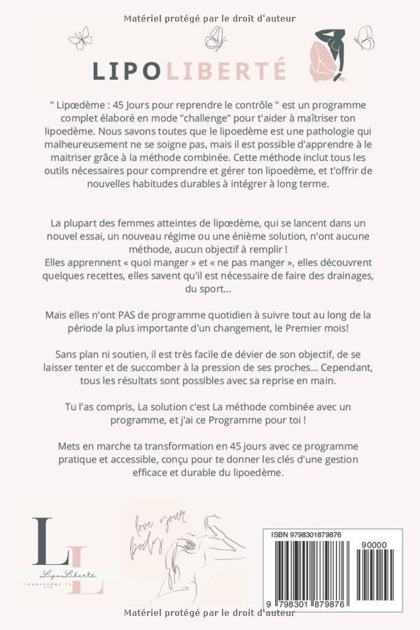 Lipœdème: 45 jours pour reprendre le contrôle