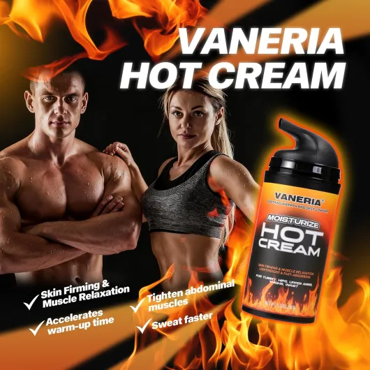 Creme Raffermissante Anti Cellulite, Hot Cream - Raffermissement De La Peau Et Relaxation Musculaire, Pour Le Ventre, Les Hanches, L'Abdomen, Les Jambes, Les Bras, La Taille,100g/3,38oz