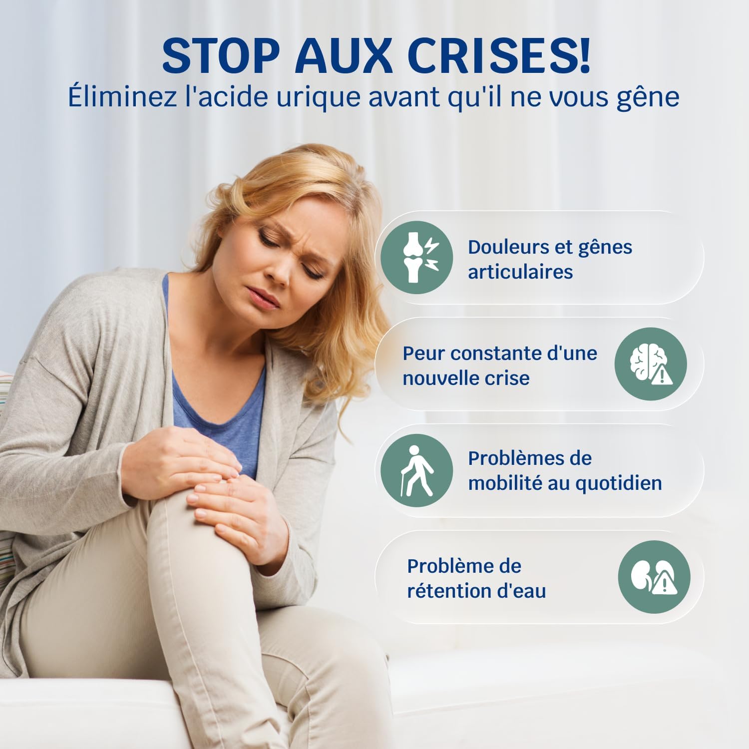 Laboratoires Ilapharm Uricosyl – Élimination de l’acide urique – Complément alimentaire à base de plantes – Boîte de 60 gélules