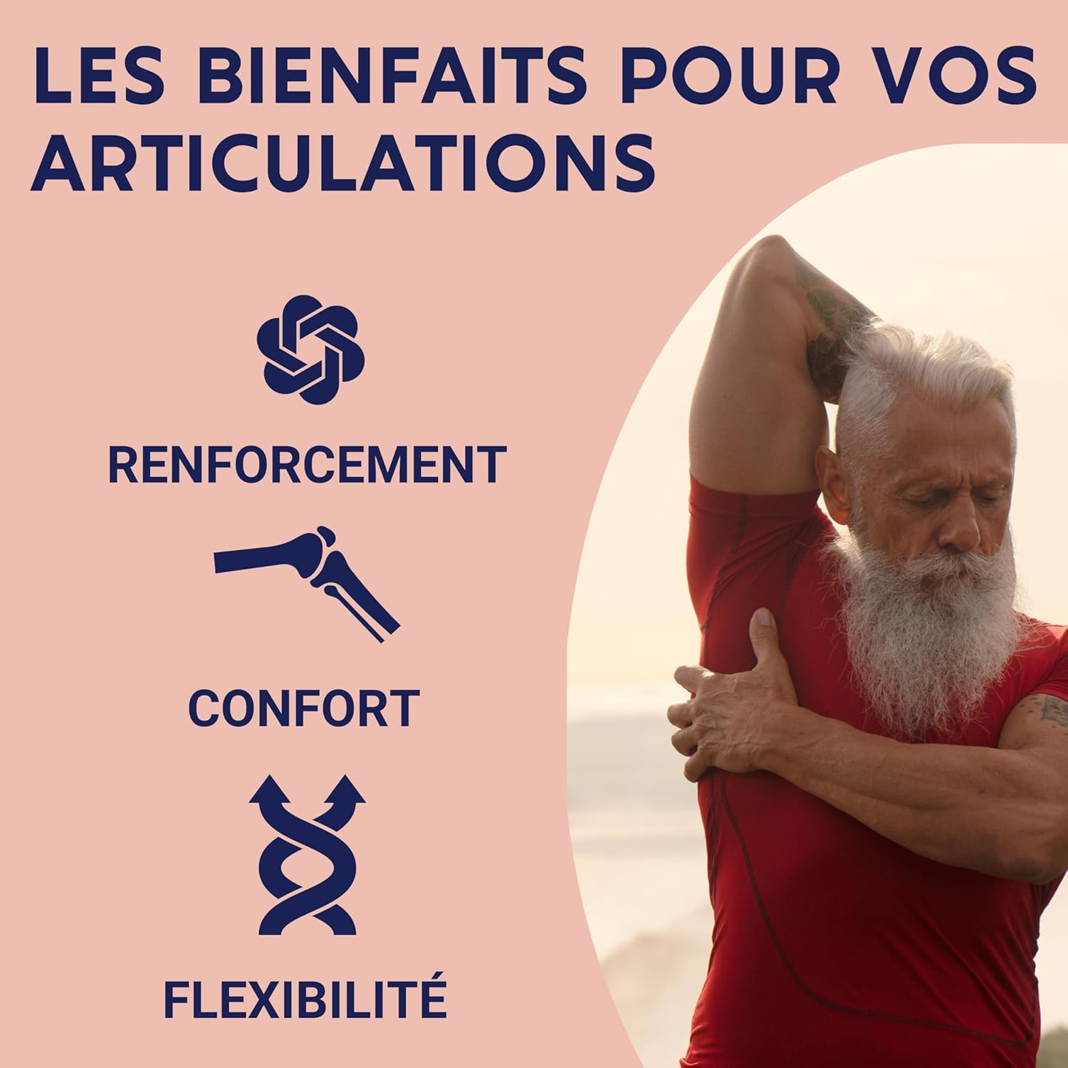 FORMULE ARTICULATIONS - Curcuma, Harpagophytum, Boswellia Serrata, Bambou - Articulations, Souplesse, Mobilité - Complement Alimentaire 100% Naturel - 60 Gélules - Fabriqué en France