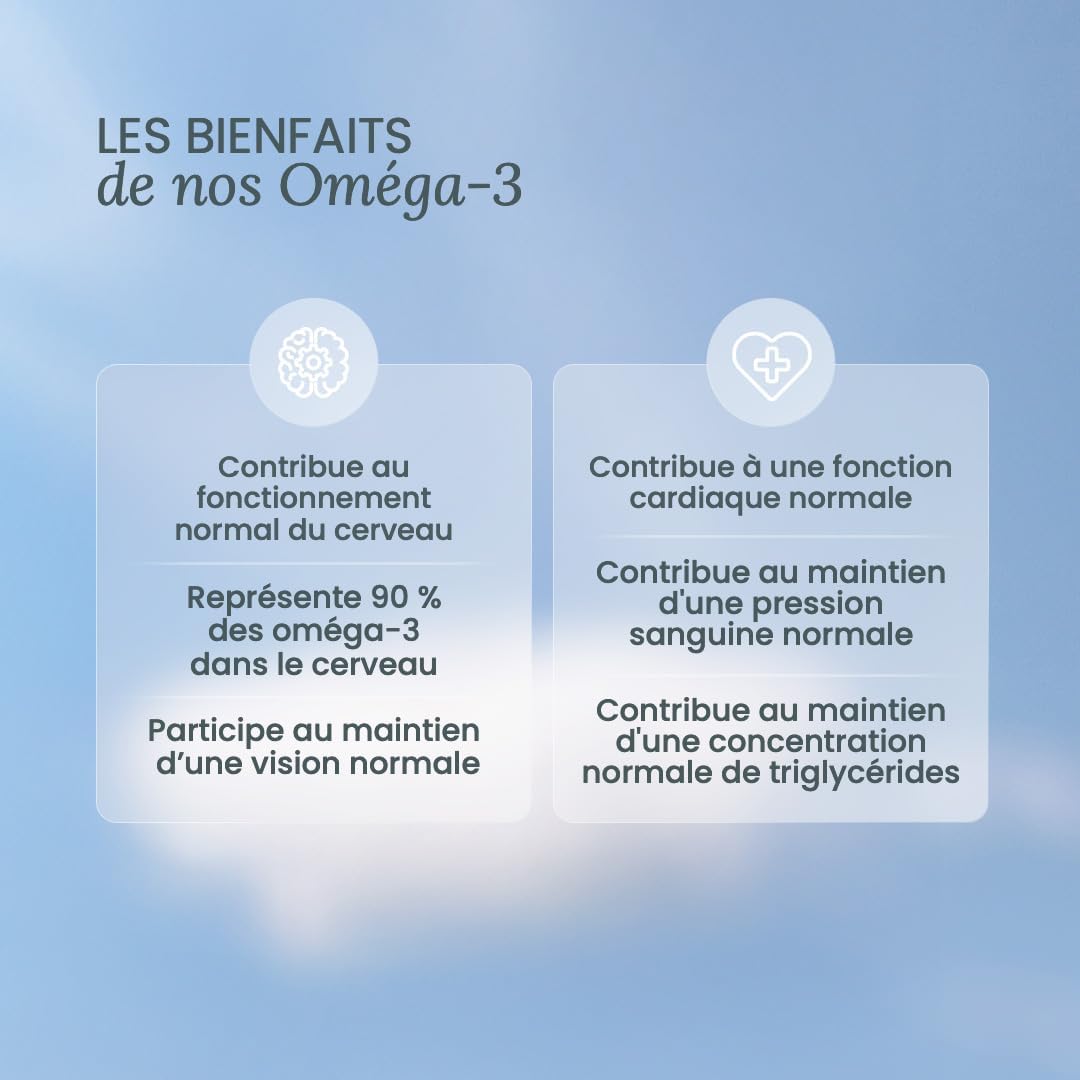 NUTRI & CO Omega 3 Huile de Poissons Sauvages EPAX®, Haute Concentration EPA DHA & Vitamine E - Issu de Pêche Durable & Huile de Poisson Pure, 120 capsules Anti Oxydation, Made in France 120 unité (Lot de 1)
