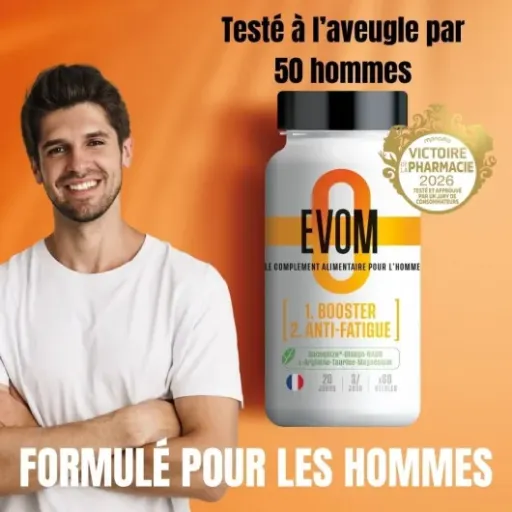 Test Booster Anti Fatigue Homme EVOM : la petite cure quand tu tires un peu trop sur la corde
