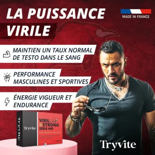 Test TRYVITE VIRIL&STRONG : le booster pour hommes qui fait le job sans miracle