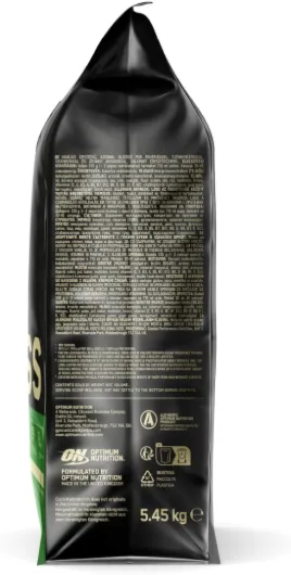 Serious Mass Poudre de Protéine Gain de Masse Hautement Calorique avec 25 Vitamines et Minéraux, Créatine Monohydrate et Glutamine, Saveur Vanille, 16 Portions, 5.45 kg