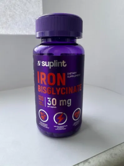 Fer Bisglycinate 30 mg – Haute Absorption & Formule Douce – 120 Gélules Véganes – Développé aux Pays-Bas & Testé en Laboratoire de l’UE – Fer Complément Alimentaire Premium (3 pack)