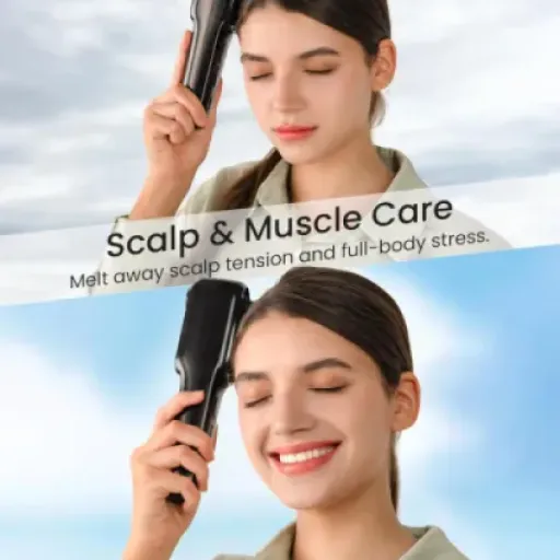 Test Napre NEH-100 : le massageur de cuir chevelu qui vibre fort mais promet peut-être un peu trop
