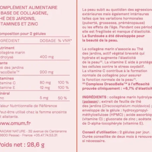 Test Omum La Surdouée : des gélules collagène pensées pour la grossesse, mais pas miracles