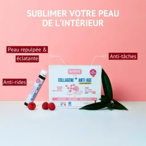 Test Collagène Marin Naticol + SkinAx Nutrivie : des shots pratiques, des effets légers mais présents