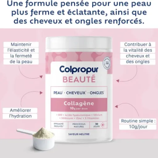 Test Colpropur Beauté Collagène : une cure simple pour peau, cheveux et ongles, mais pas magique
