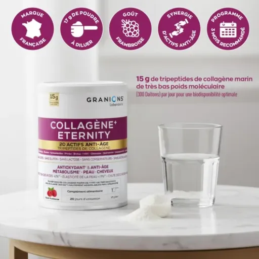 Test Granions Collagène + Eternity : du collagène bien dosé, mais pas donné