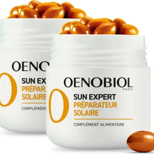 Test Oenobiol Sun Expert Préparateur Solaire : des gélules pour bronzer plus vite… mais pas magiques