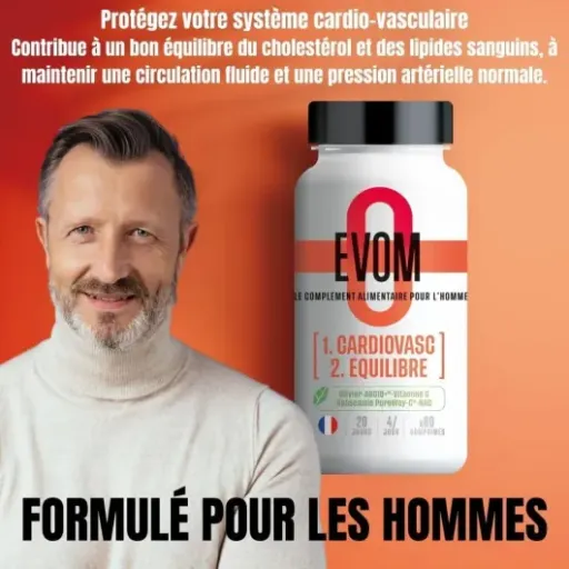 Test EVOM CardioVasc Équilibre : un complément pour le cœur qui mise sur l’ail noir et l’olivier