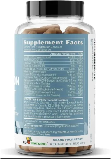 Fertility Aid - Formule Naturelle Avancé Puissante pour Optimiser la Fertilité des Femmes et Soutenir la Conception