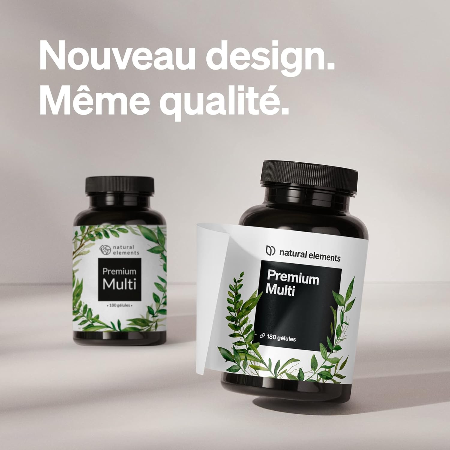 Premium Multi – complexe multivitaminé hautement dosé – 180 gélules – précieuses vitamines A–Z – matières premières premium – formes bioactives – sans additifs inutiles