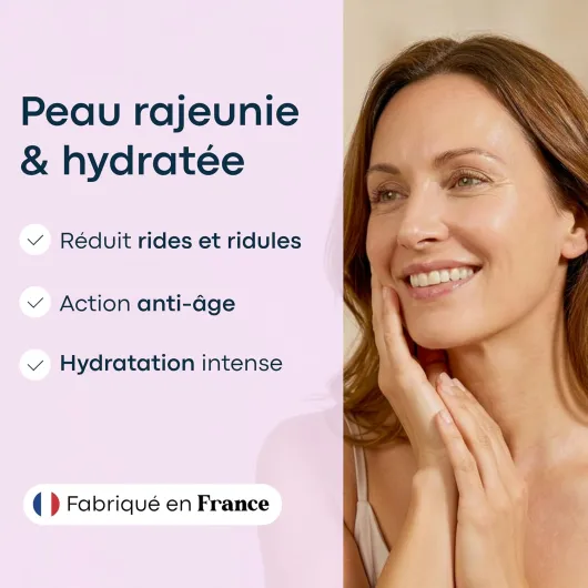 Acide Hyaluronique Pur, 60 Gélules Vegan, Action Anti-Âge + Anti-Rides, 800-900 kDa, Cure de 1 mois, Hydratation de la Peau, Avec Vitamine C, Fabriqué en France, Essentials by NOVOMA Essentials By Novoma - 60 Gélules