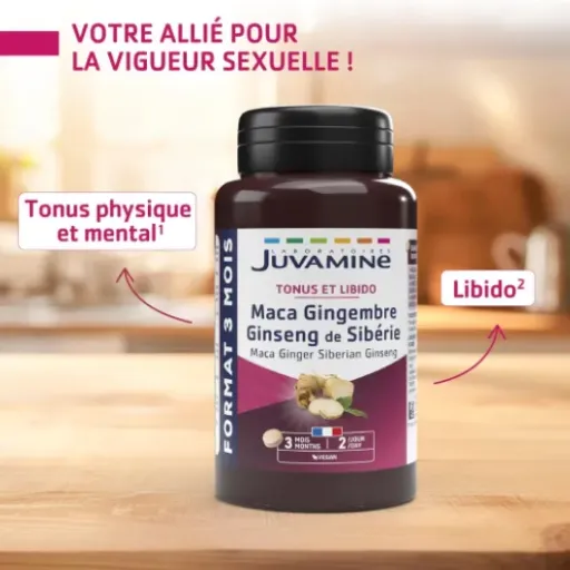 Test Juvamine Maca Gingembre Ginseng de Sibérie : un petit coup de pouce, mais pas une potion magique