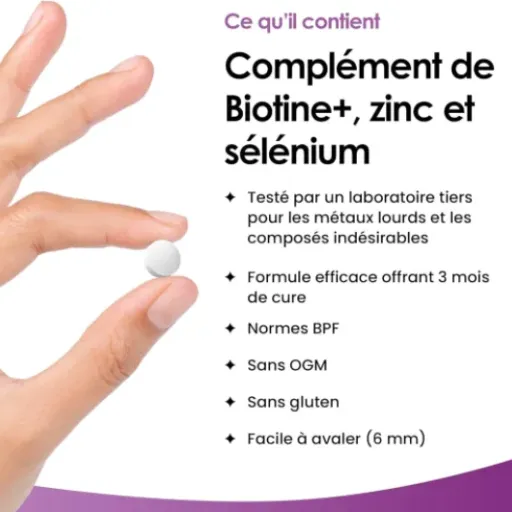 Test New Leaf Biotine 12 000 µg : la cure costaud pour cheveux et ongles sans se ruiner