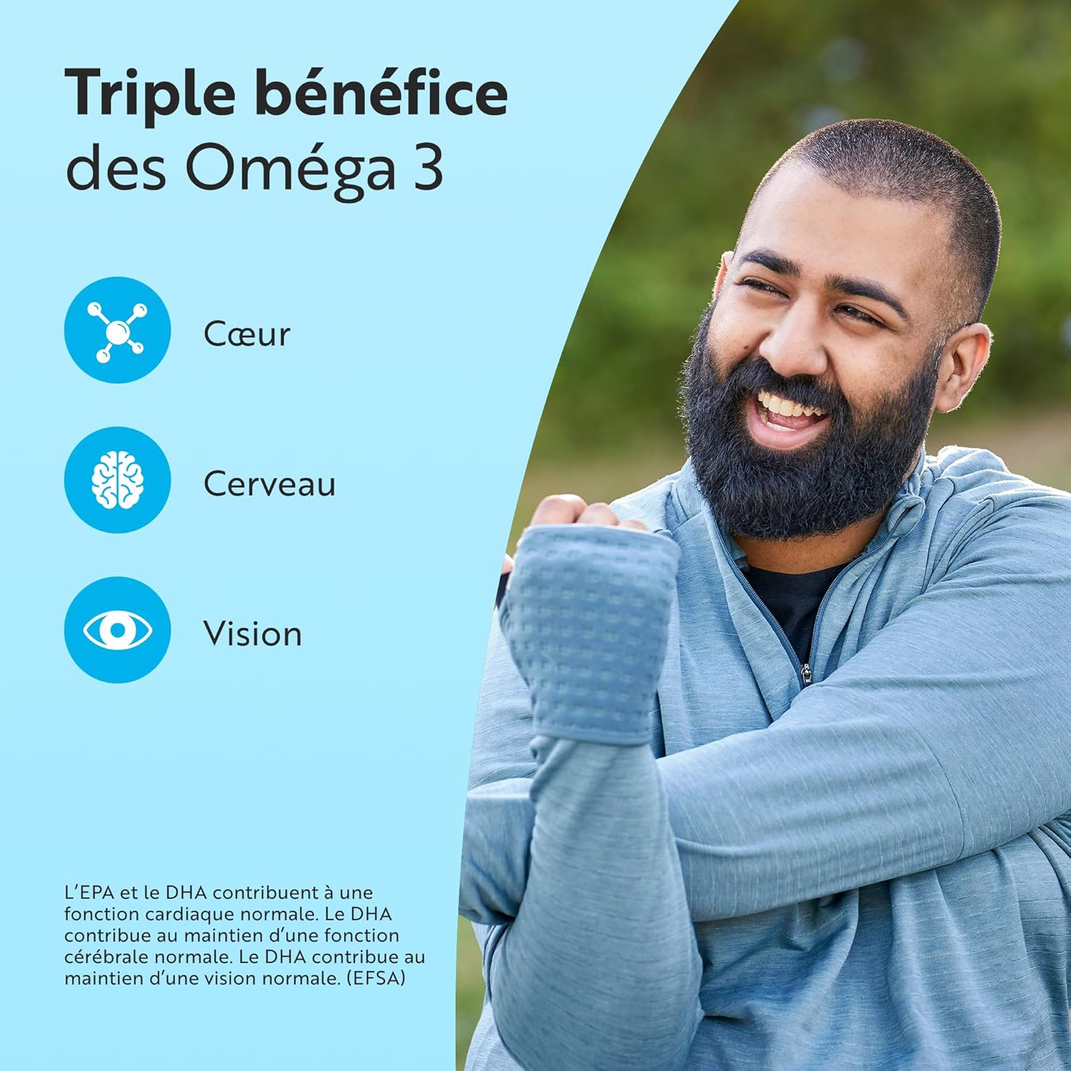 Omega 3 Huile de Poissons 2000mg - 240 Gélules (120 Jours) - Haute Concentration en EPA (660mg) & DHA (440mg) Soutien Fonction Cardiaque et une Vision Normale - Fabriqué par Nutravita 240 unité (Lot de 1)