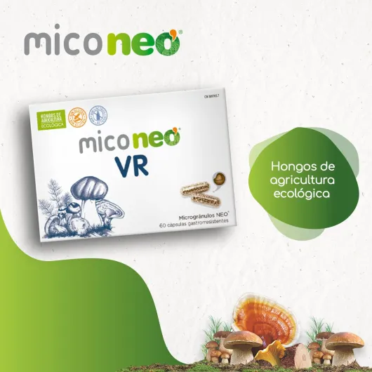 NEO MICO NEO VR 60cap - – complément complet proposé en gélules pratiques, boîte de 60 gélules, contribue au fonctionnement normal de l’organisme au quotidien et est conçu pour offrir un grand confort