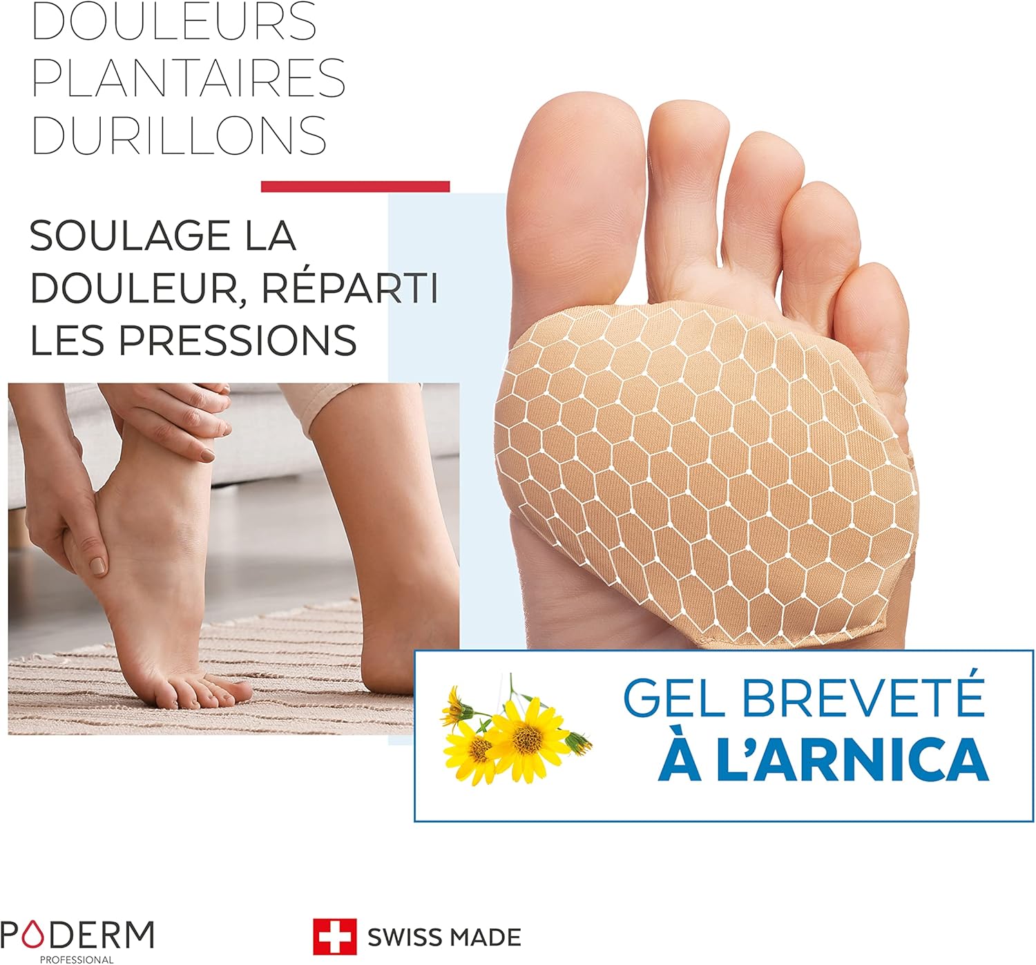 CORS & DOULEURS PLANTAIRES PROTECTION - GEL ARNICA BREVETÉ Taille L