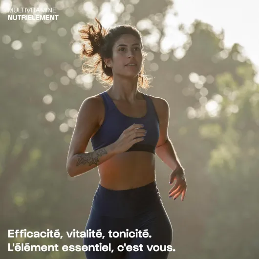 Nutrielement - Multivitamines 13 vitamines - 30 gélules - Riche en vitamine D, C, E, B3, B5, B6, B1 - Complément Alimentaire - Immunité - Fatigue - Beauté Peau et Cheveux - By Nutrimuscle 30 unité (Lot de 1)
