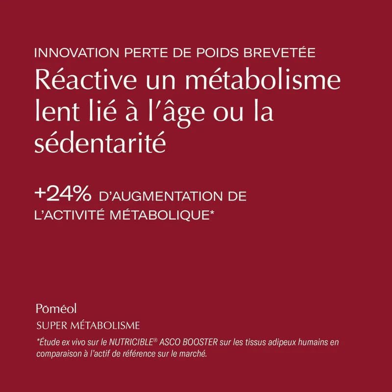 Super Métabolisme - Complément alimentaire perte de poids 1 mois - Active le métabolisme, capte les calories - Breveté & testé scientifiquement - Stimule la Leptine - Fabriqué en France Cure 1 mois