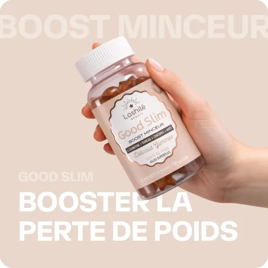 Gummies Contrôle et perte de poids - Perte du poids Puissant & Silhouette - Good Slim - Complément alimentaire Minceur - L-Carnitine Maté Vit C & B6 - Cure 1 Mois 60 Gummies 1 unité (Lot de 1)