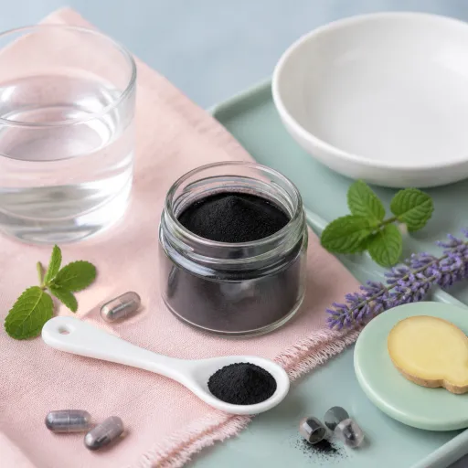 Charbon végétal en poudre : un allié ciblé pour le confort digestif
